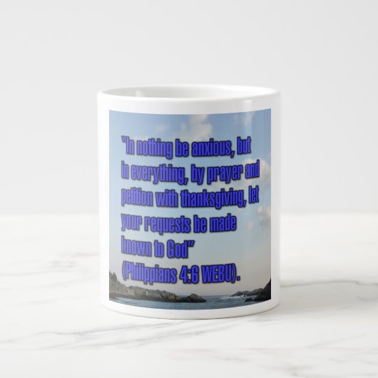Philippians 4:6 WEBU Mug (Devant)