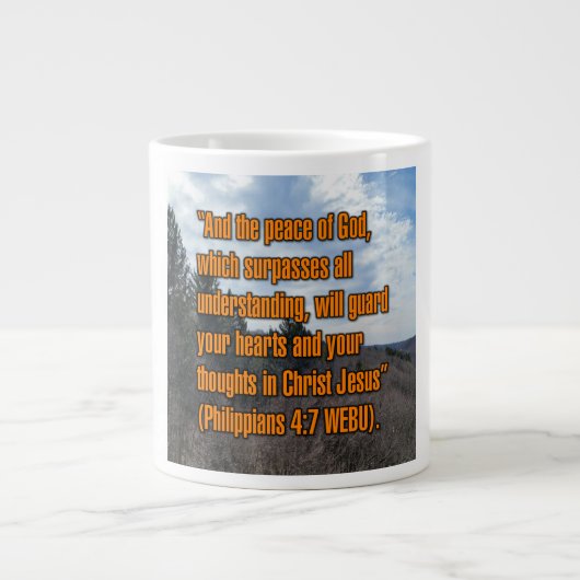 Philippians 4:7 WEBU Mug (Devant)