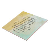 Philippians 4:8 Wat waar ook is, Tegeltje (Zijkant)