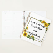 Philippiens 4:13 Bible Verse Calendrier Planificat (Devant avec enveloppe)