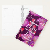 Philippiens 4:13 Bible Verse Floral Christian (Devant avec enveloppe)