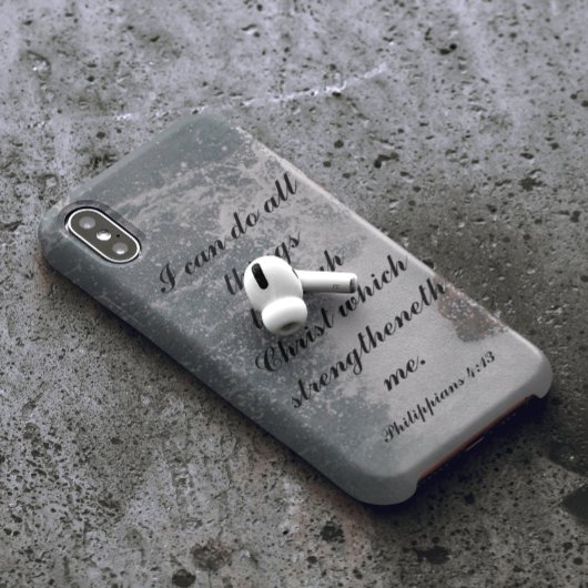 Philippiens 4:13 Bible Verse Majestic Océan Coque 
