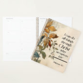 Philippiens 4:13 Toutes les choses par la Bible du (Devant avec enveloppe)