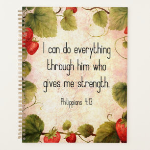 Philippiens 4:13 Verset Biblique sur un design int