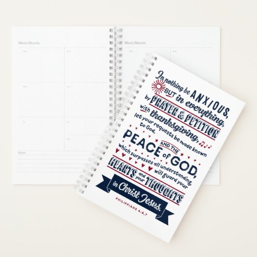 Philippiens 4:6, 7 (Devant avec enveloppe)