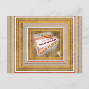 Philippine Balikbayan Box Design Briefkaart