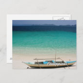Philippine Beach Briefkaart (Voorkant / Achterkant)