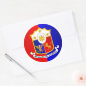 Philippine COA Ronde Sticker (Envelop)