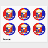 Philippine COA Ronde Sticker (Vel)