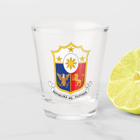 Philippine COA Shot Glas (Voorkant)
