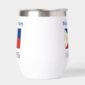 Philippine Drapeau bleu Personnalisation (Gauche)