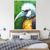 Philippine Eagle Wall Art – Endangered Species  Canvas Afdruk (Insitu (Slaapkamer))