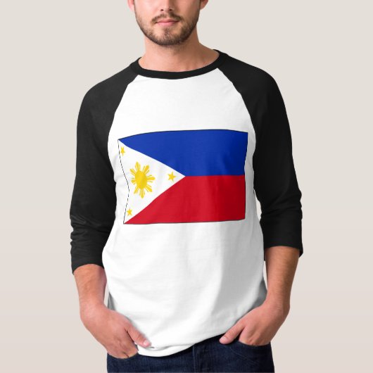 Philippine Flag T-shirts en cadeaus (Voorkant)