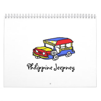 Philippine Jeepney Agenda Kalender
