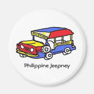 Philippine Jeepney Magnet Magneet