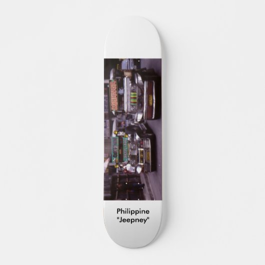 Philippine "Jeepney" Skateboard (Voorkant)