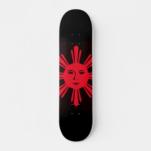 Philippine Sun of Liberty Skateboard (Voorkant)