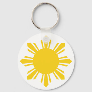 Philippine Sun, Pinoy Sun, Filipino Sun Sleutelhanger