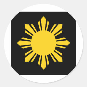 Philippine Sun Ronde Sticker