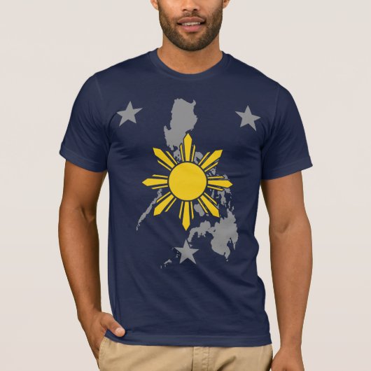 Philippine Sun Star Land T-shirt (Voorkant)