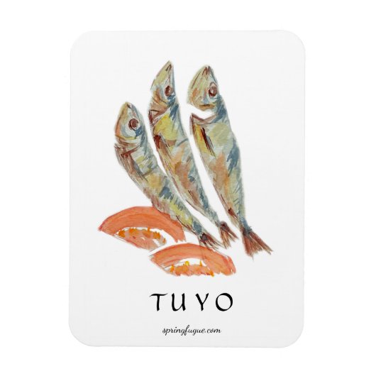 Philippine Tuyo Ref Magnet (Vertical)