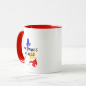 Philippines Carte Coffee Mug (Devant gauche)