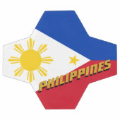 Philippines Football & drapeau philippin / Sport (Plat)