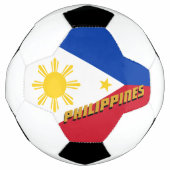 Philippines Football & drapeau philippin / Sport (Devant)