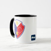 Philippines Pickleball Palpak Mug (Devant gauche)