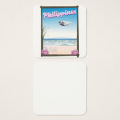 Philippines Travel poster (Devant & derrière)
