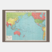 Philips' War Map of the Pacific, 1945 Inpakpapier Vel (Voorkant 3)