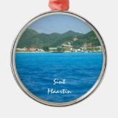 Philipsburg Shoreline Metalen Ornament (Voorkant)