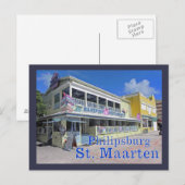 Philipsburg - Sint Maarten - briefkaart (Voorkant / Achterkant)