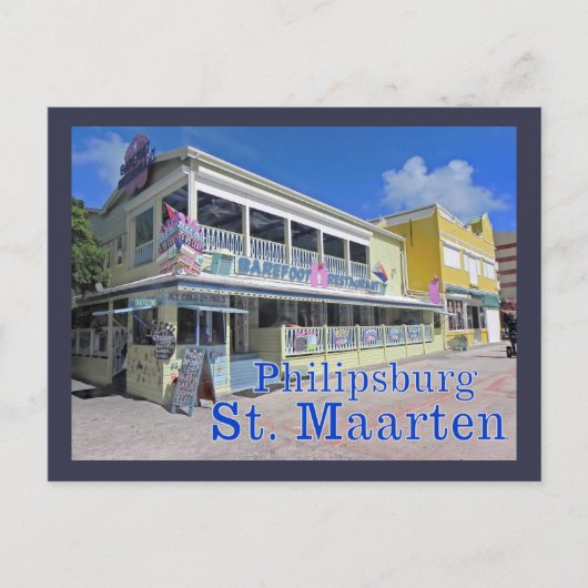 Philipsburg - St Maarten - carte postale (Devant)