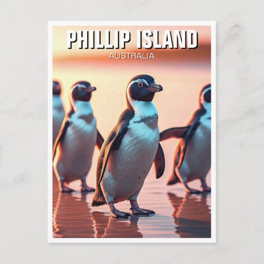 Phillip Island Australië Briefkaart (Voorkant)