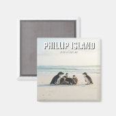 Phillip Island Australië Magneet (Voorkant / Achterkant)