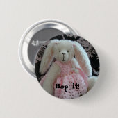 Phillipa Bunny van Wee Darlin Beren Ronde Button 5,7 Cm (Voorkant /achterkant)