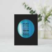 Phillipians 4:6 briefkaart (Staand voorkant)