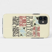 Phillipians 4:8 Case-Mate iPhone case (Achterkant (horizontaal))