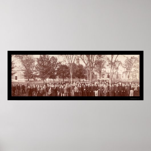 Phillips Academy Exeter NH Foto 1903 Poster (Voorkant)