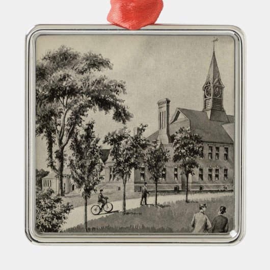 Phillips Exeter Academy Metalen Ornament (Voorkant)