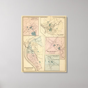 Phillipsburg, NJ Canvas Afdruk