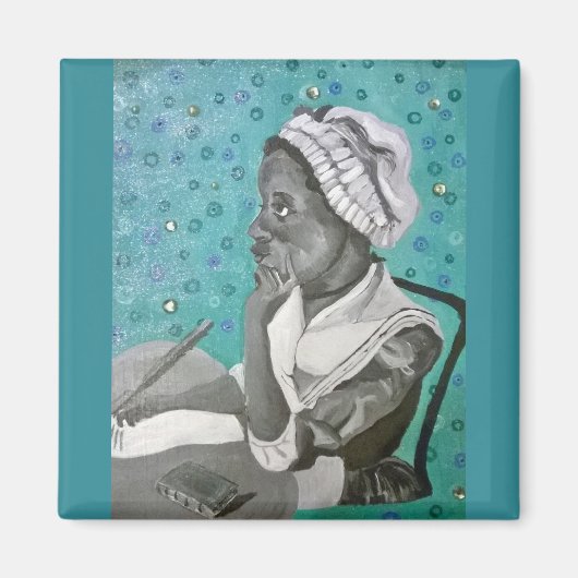 Phillis Wheatley Magnet Magneet (Voorkant)