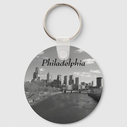 Philly b/w sleutelhanger (Voorkant)