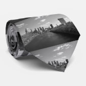 Philly b/w stropdas (Opgerold)