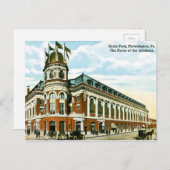  Philly Baseball Shibe Park Athletics Briefkaart (Voorkant / Achterkant)
