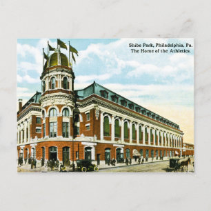  Philly Baseball Shibe Park Athletics Briefkaart