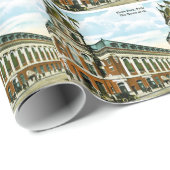  Philly Baseball Shibe Park Athletics Cadeaupapier (Rol Hoek)