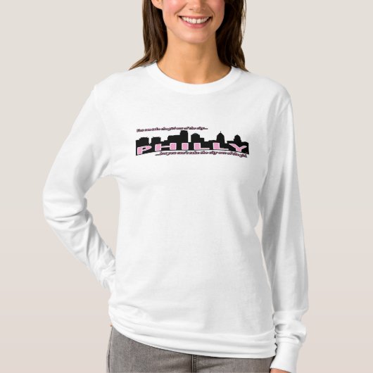 Philly des femmes "fille T-shirt de L/S hors de (Devant)