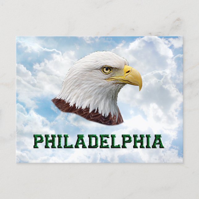 Philly Eagle - Carte postale (Devant)